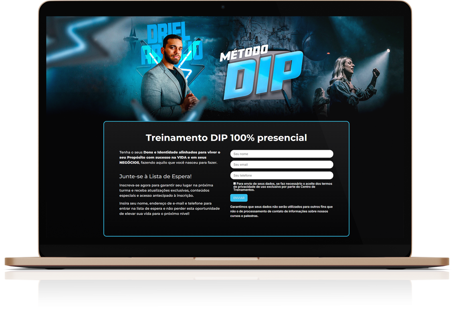 Landing Page de Lista de Espera — Método DIP