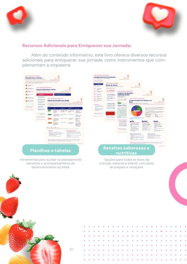 Design de Capa e Diagramação de E-book / Livro — Bebê Saudável, Futuro Brilhante